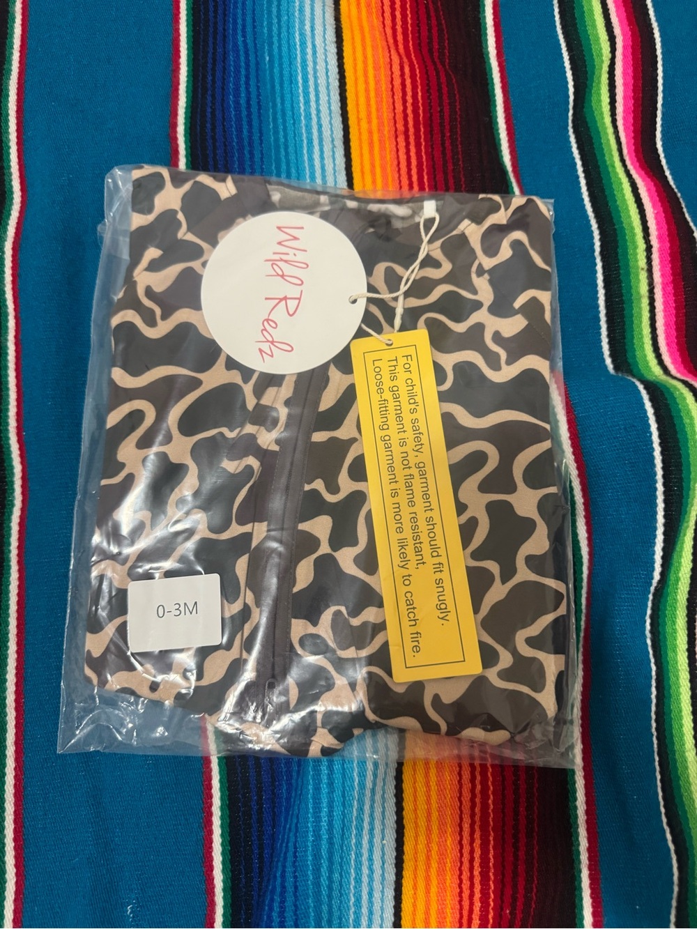 Camo Shortall Onesie